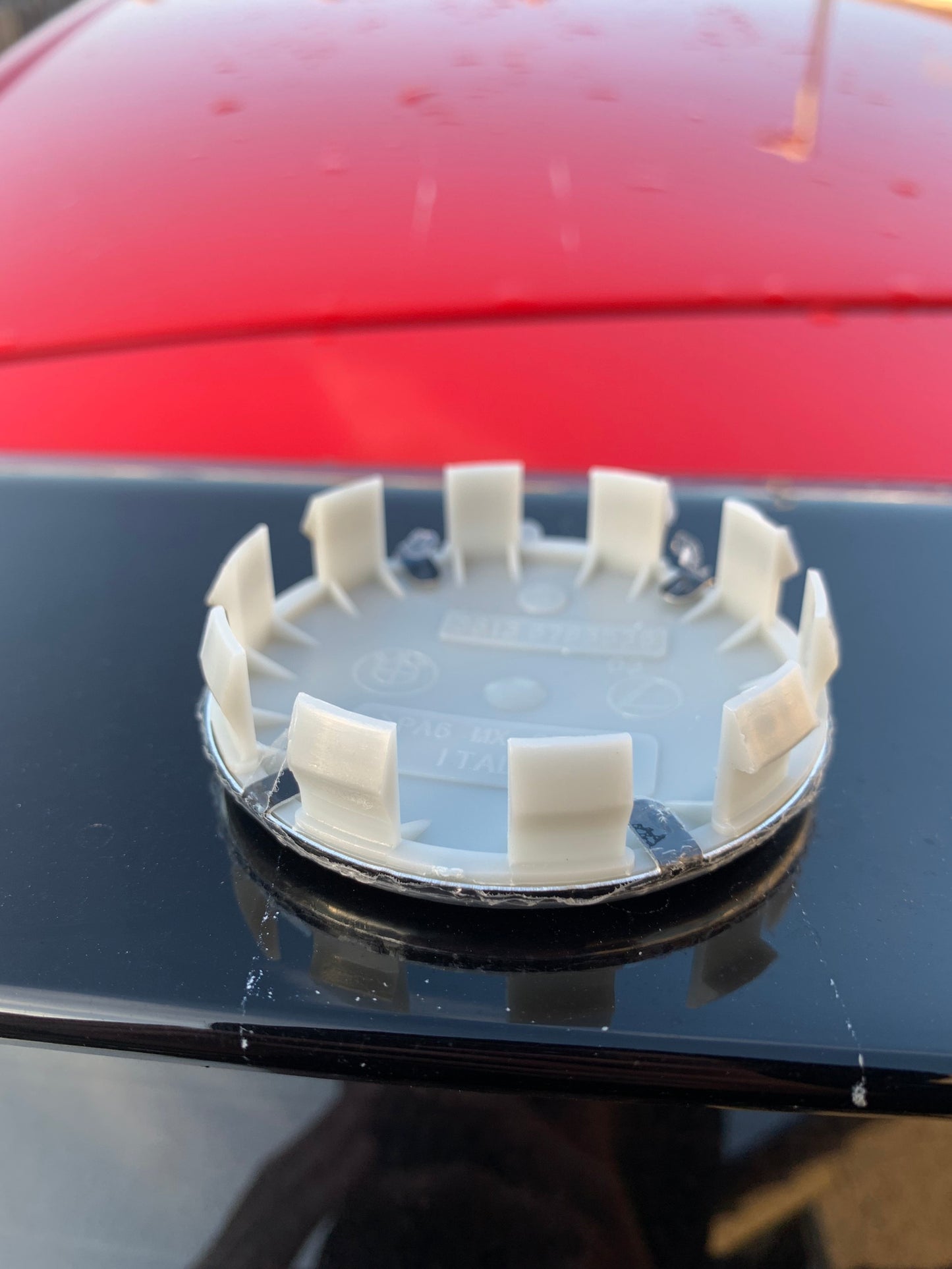 BMW Wheel Centre Caps - Full Black