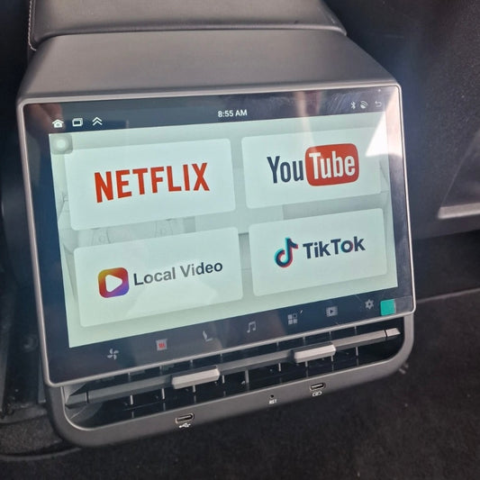 8.66” Rear Entertainment Screen for Tesla