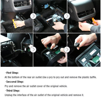 8.66” Rear Entertainment Screen for Tesla